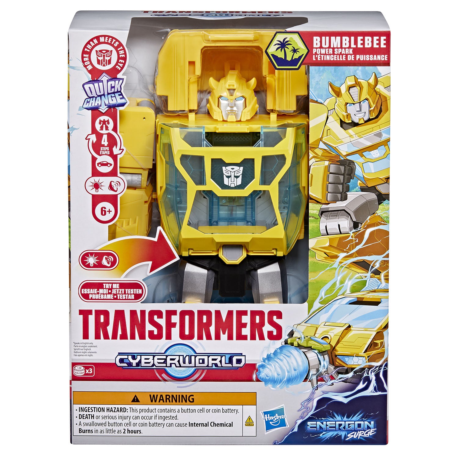 TRANSFORMERS TRA Cyberworld 11in Power